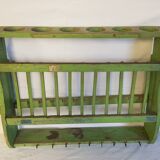 Old wall shelf - Burmese teak rack - 62.5 x 11.5 x 40 cm