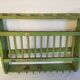 Old wall shelf - Burmese teak rack - 62.5 x 11.5 x 40 cm