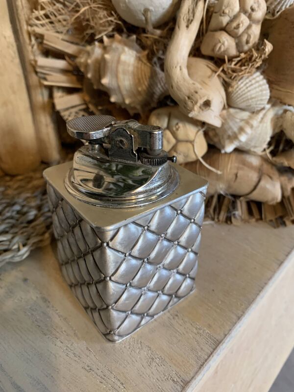 Briquet plaqué argent fabrication japon