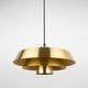 Pair of vintage pendants Nova by Jo Hammerborg, Fog og Mørup, Denmark, 1963