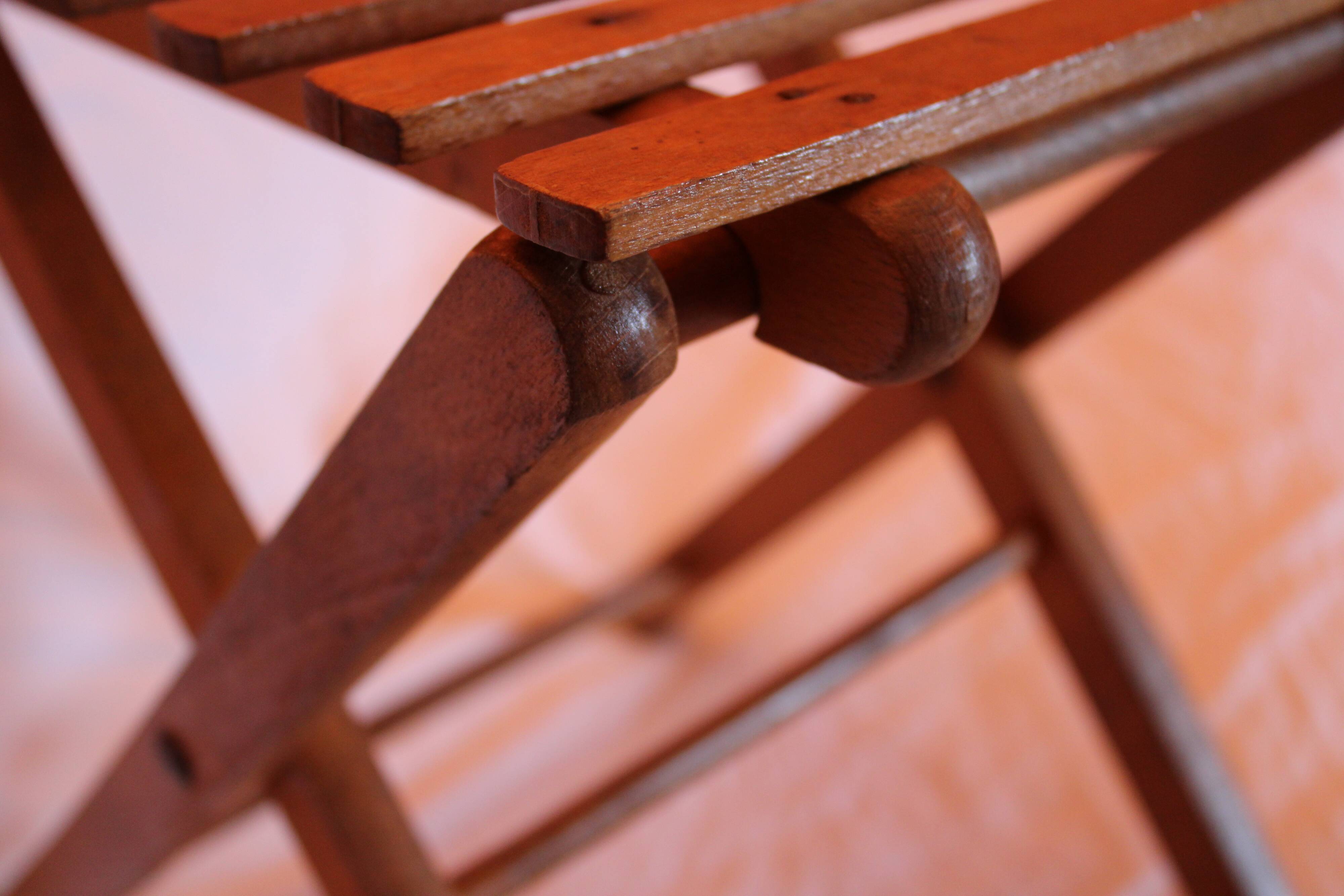 Old folding stool