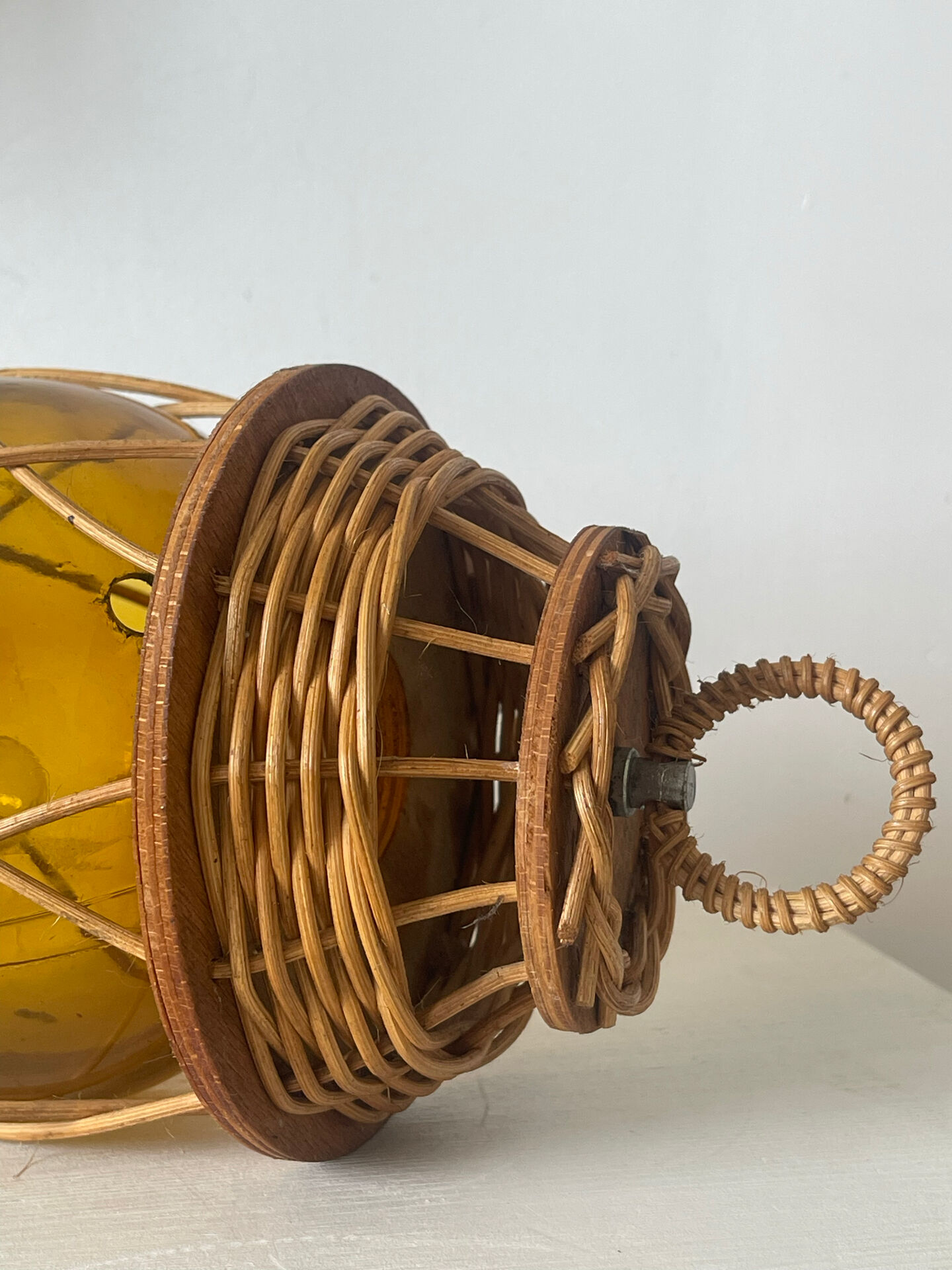 Lampe artisanale 1970