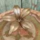 Vintage brass ashtray