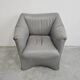 Postmodern leather armchairs Tentazione by Mario Bellini for Cassina.
