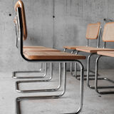 Set of 6 chairs Cesca B32 by Marcel Breuer
