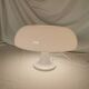 Lampe champignon en plastique blanc