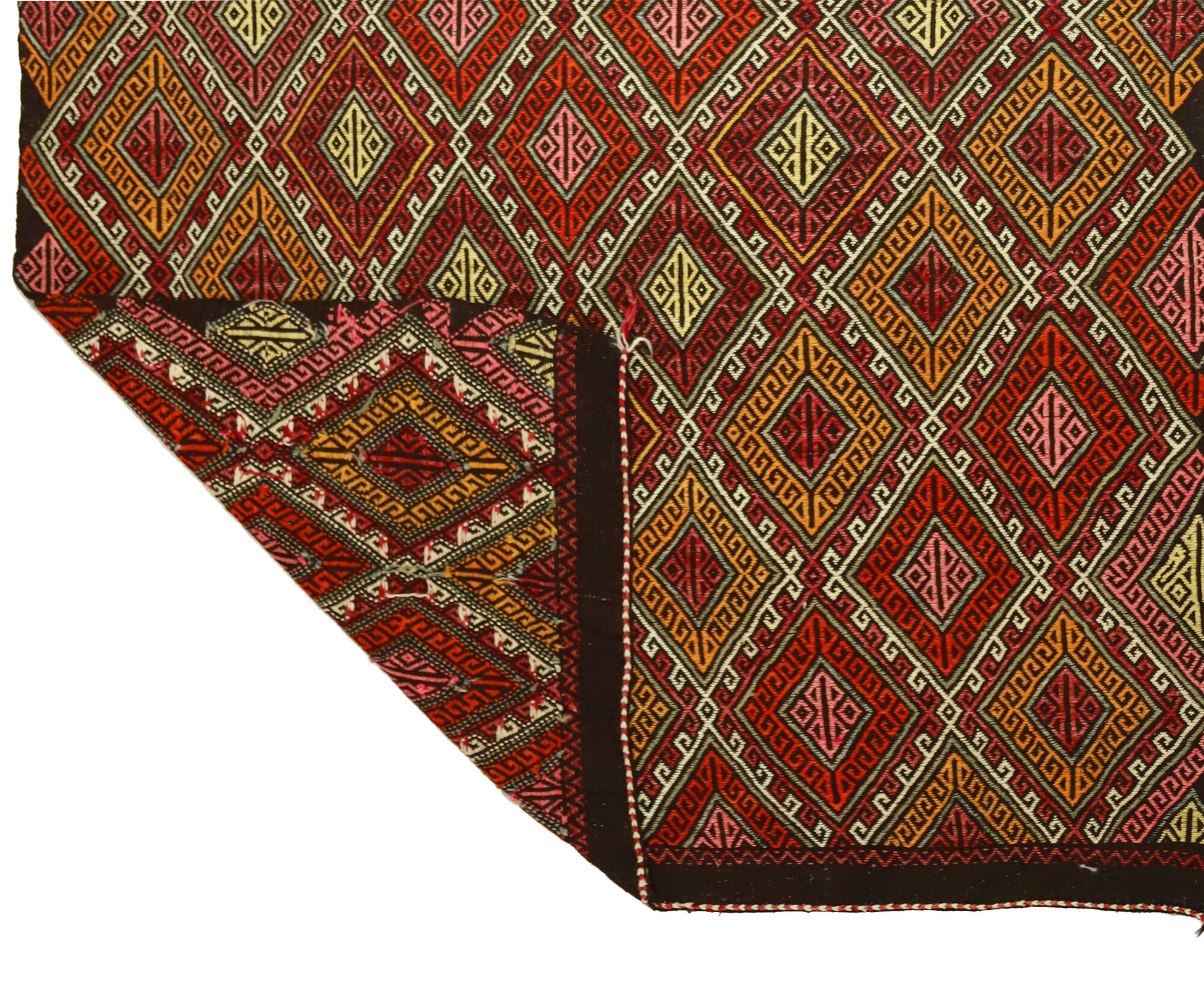 Anatolian handmade kilim rug 307 cm x 181 cm