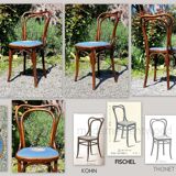 Bistro chair Fischel 1910 ca