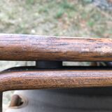 Large rectangular wooden coffee table by Carl Straub 60s