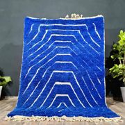 Moroccan rug in natural wool 2.5x1.5 m