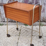 Worker on wheels, work box, vintage, 60s
