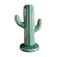 Porcelain cactus candlestick