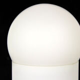 Mid-century glass table lamp from osvětlovací sklo valašské meziříčí, 1970s