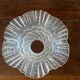 2 tulipes dentelle en opaline