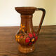 Pitcher, vintage glazed stoneware decanter