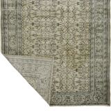 Tapis Oushak Authentique – Ton Gris & Beige, 161 x 240 cm