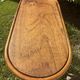 Table ovale en rotin