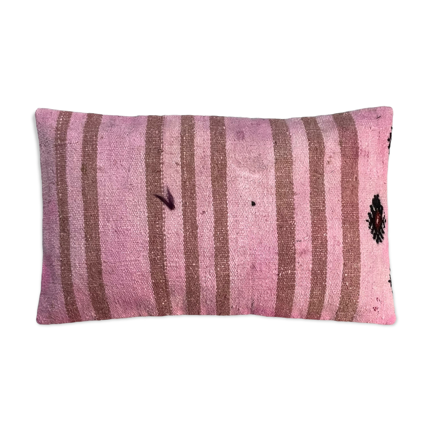 Housse de coussin vintage turque faite à la main, 30 x 50 cm
