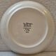 Hollow round dish impressionist décor by Javier Mariscal
