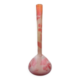 Vase with floral decoration, Gallé, early 20th century