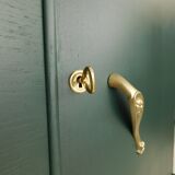 Art Deco buffet green and black