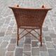 Vintage rattan armchair
