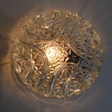 Mid-century round ceiling light, 1980s.
