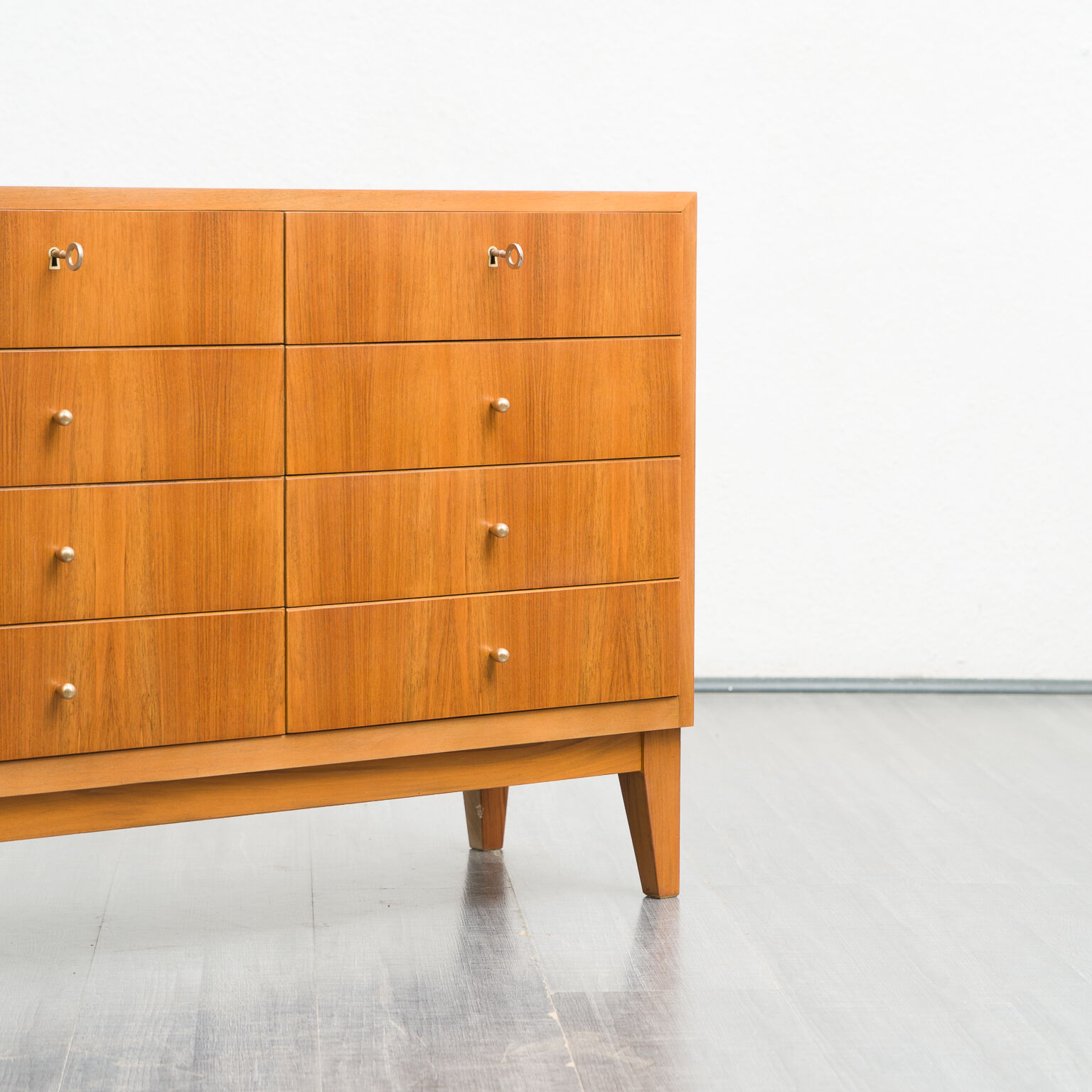 Drawer chest of drawers, 50s, restored