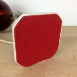 Lampe space age eyeball années 70, rouge