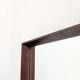 Miroir scandinave en palissandre