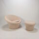 Mushroom armchair and ottoman by Pierre Paulin for Artifort, 1960s