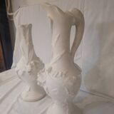 Pair of alabaster vases