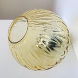 Chiseled glass hanging lamp