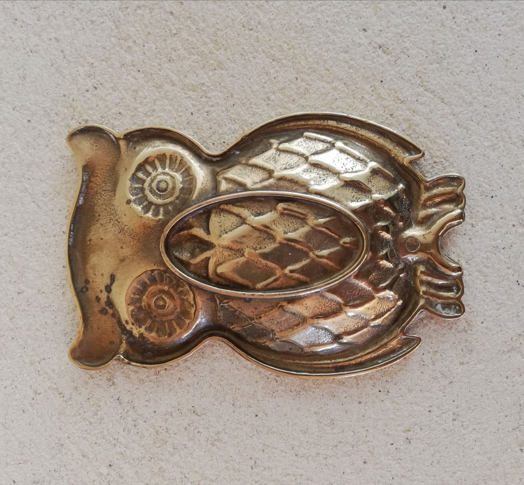 Brass ashtray nice shape