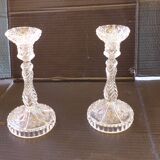 2 bougeoirs
