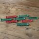 Set of 8 lonchamp france knife holders in barbotine