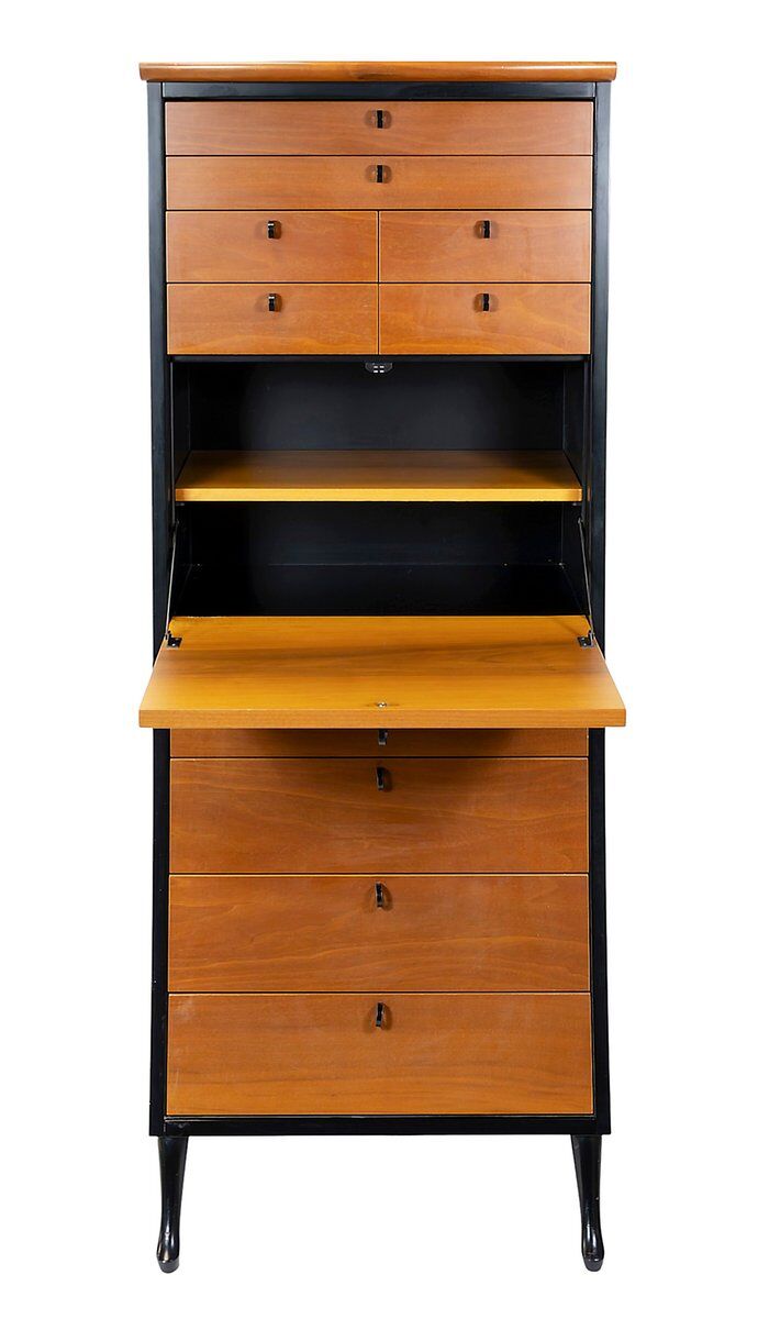 Mid-century modern Italian Umberto Asnago commode by Giorgetti, 1980s