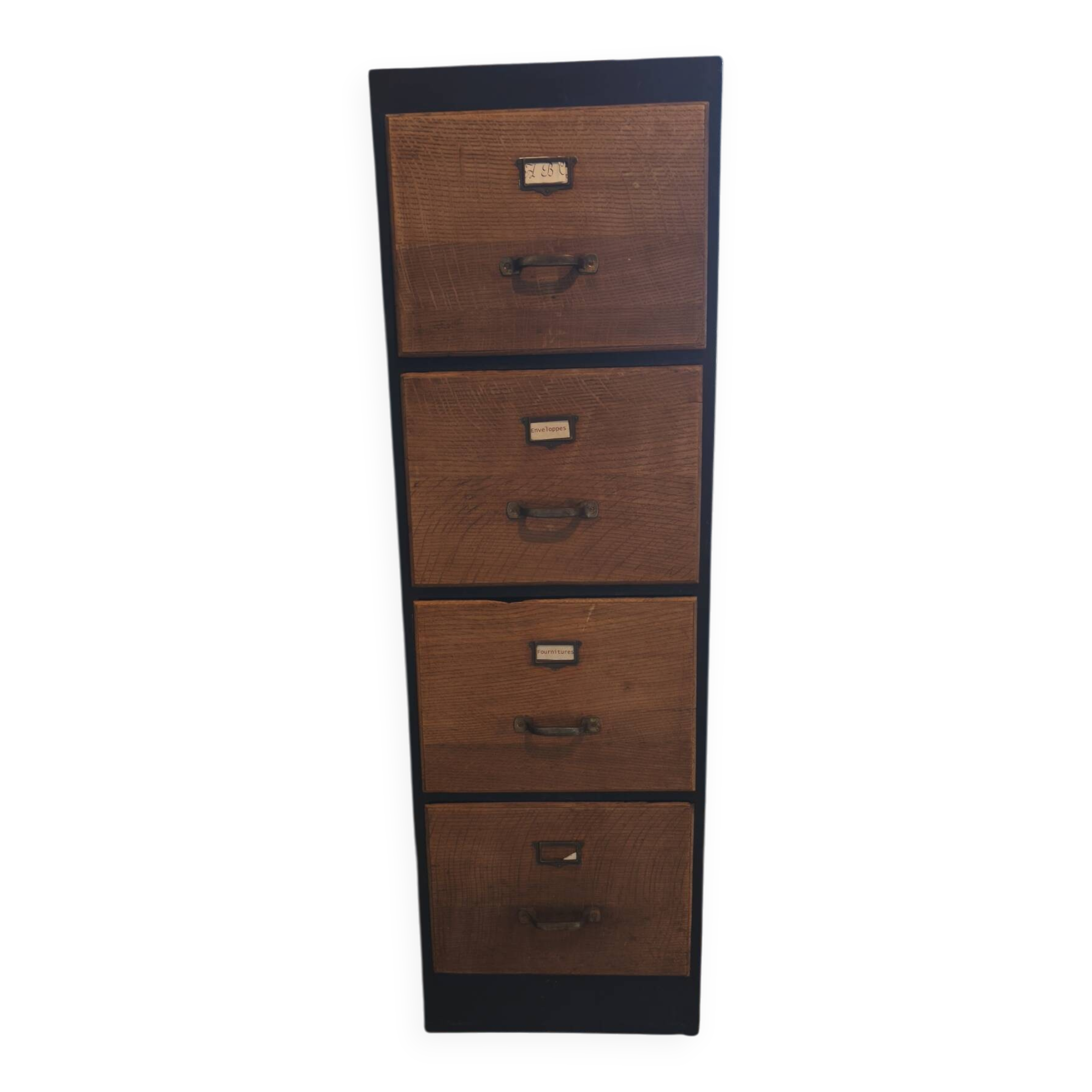 Old filing cabinet in chebev.