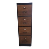 Ancien meuble classeur en chêne