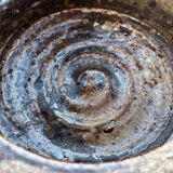 Danish studio pottery bowl from the mid-century by Tue Poulsen for Tue Keramik, 1960s.