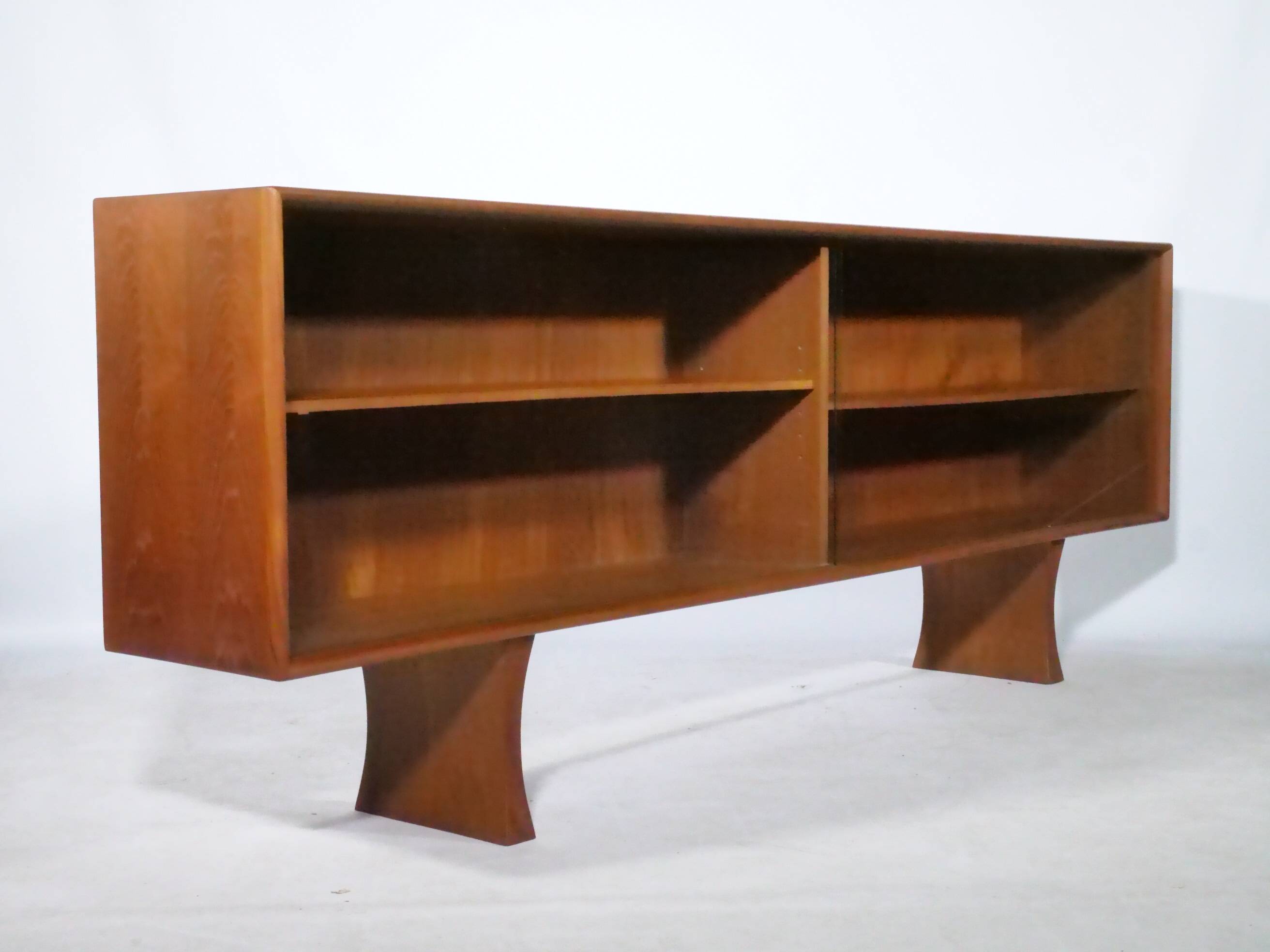 Buffet en teck design danois, vitrine, commode Arne Vodder, années 1960