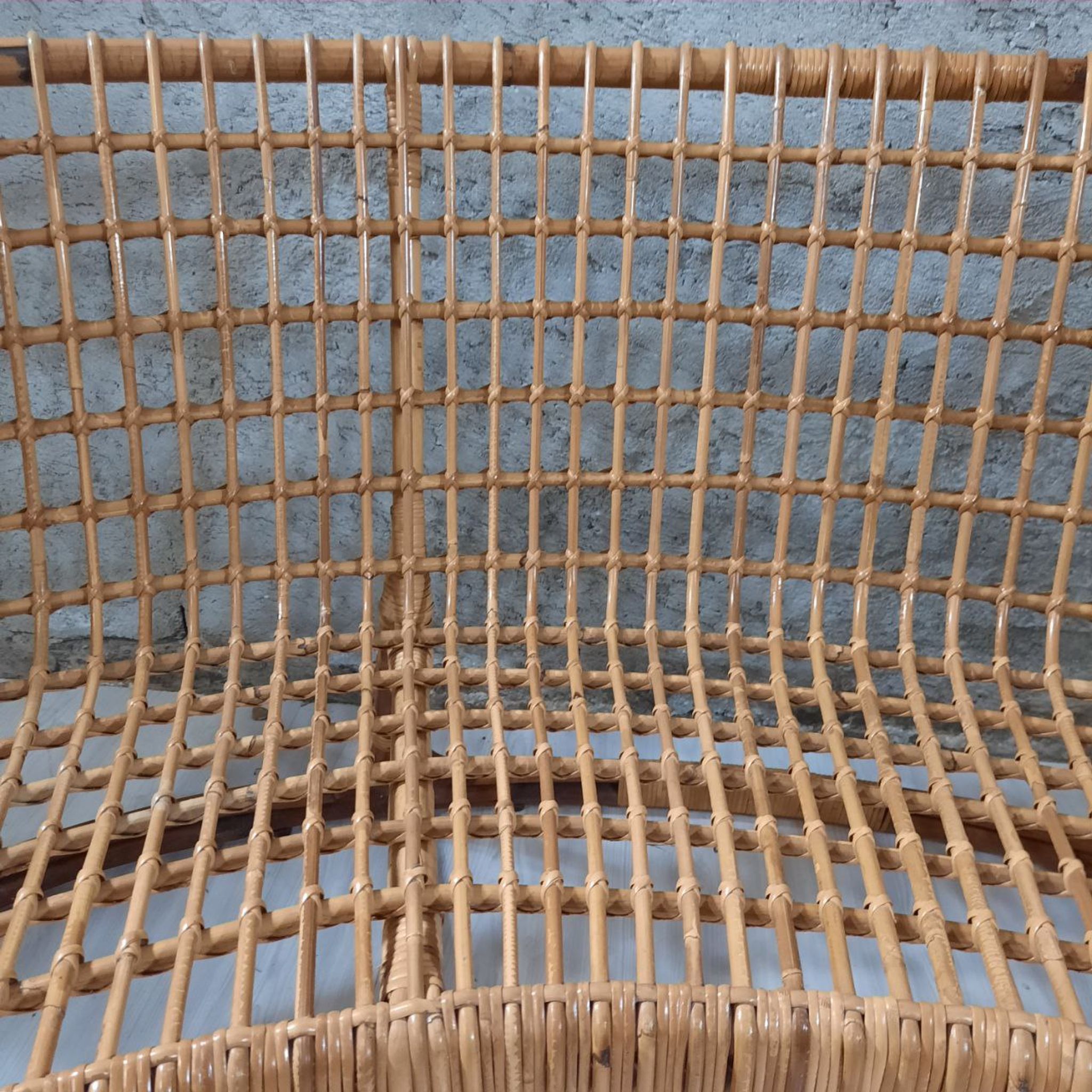 Living room - sofa, pair of armchairs - bamboo