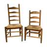 Duo of vintage chairs