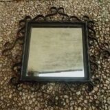 Miroir en fer forgé