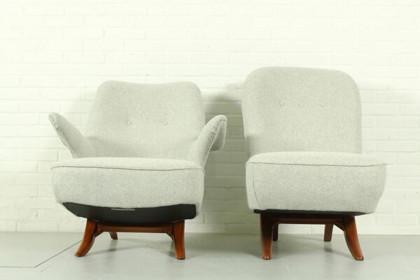 Fauteuil Congo & Pinguin par Theo Ruth pour Artifort, Pays-Bas, 1957