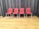 Set of four stackable .03 chairs designed by Maarten van Severen, Vitra, Sw