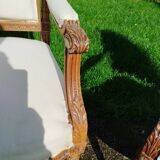 Paire de fauteuils anciens style louis xvi