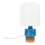 Lampe scandinave en grès bleu par Inger Persson pour Rörstrand, Suède 1960