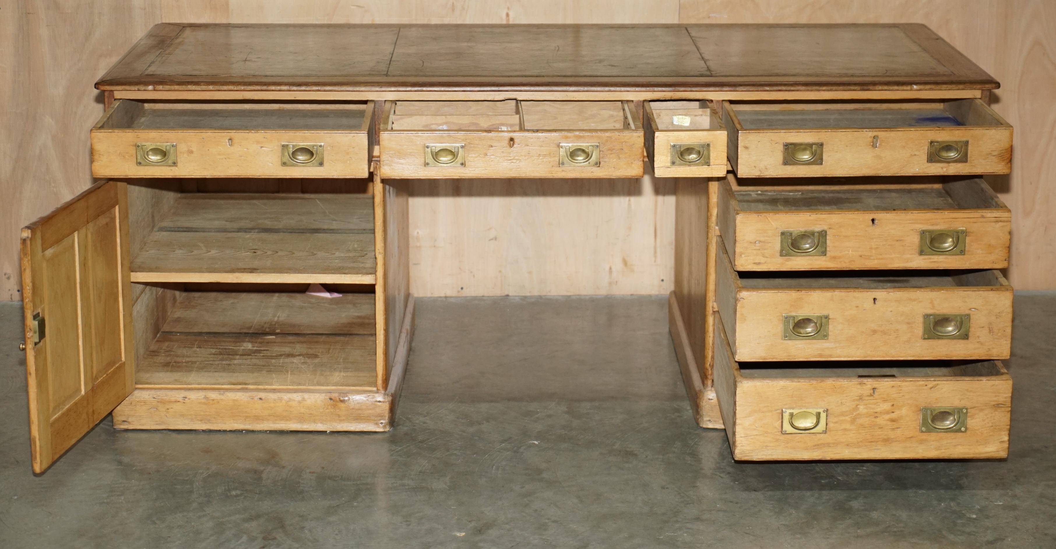 Antique office 1880 London North Western Railway stamped Station Masters