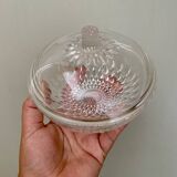 Set of 3 vintage glass candy jars
